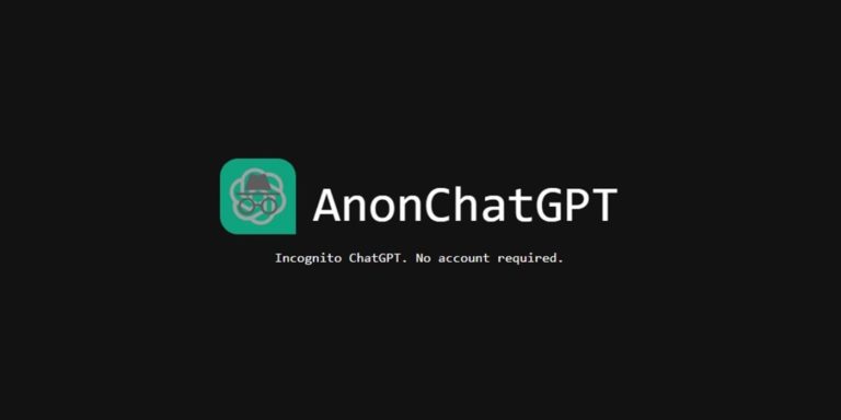 AnonChatGPT. Анонимный чат без регистрации