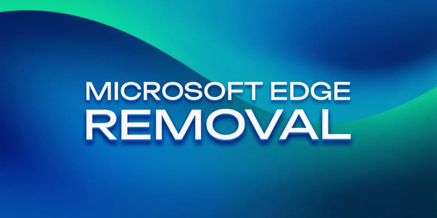 Полное удаление встроенного браузера Microsoft Edge